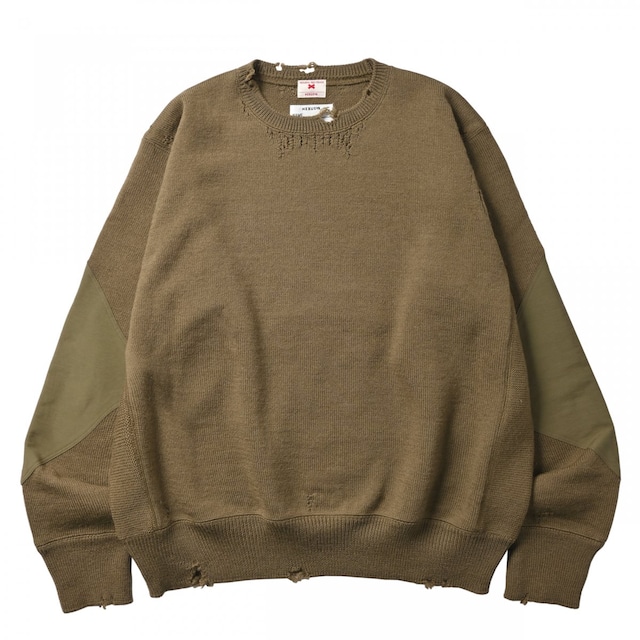 R.W DAMAGED KNIT