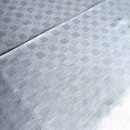 テーブルクロス　白ダマスク織　モノグラムSR　白糸刺繍　大型クロス 12clec16-1