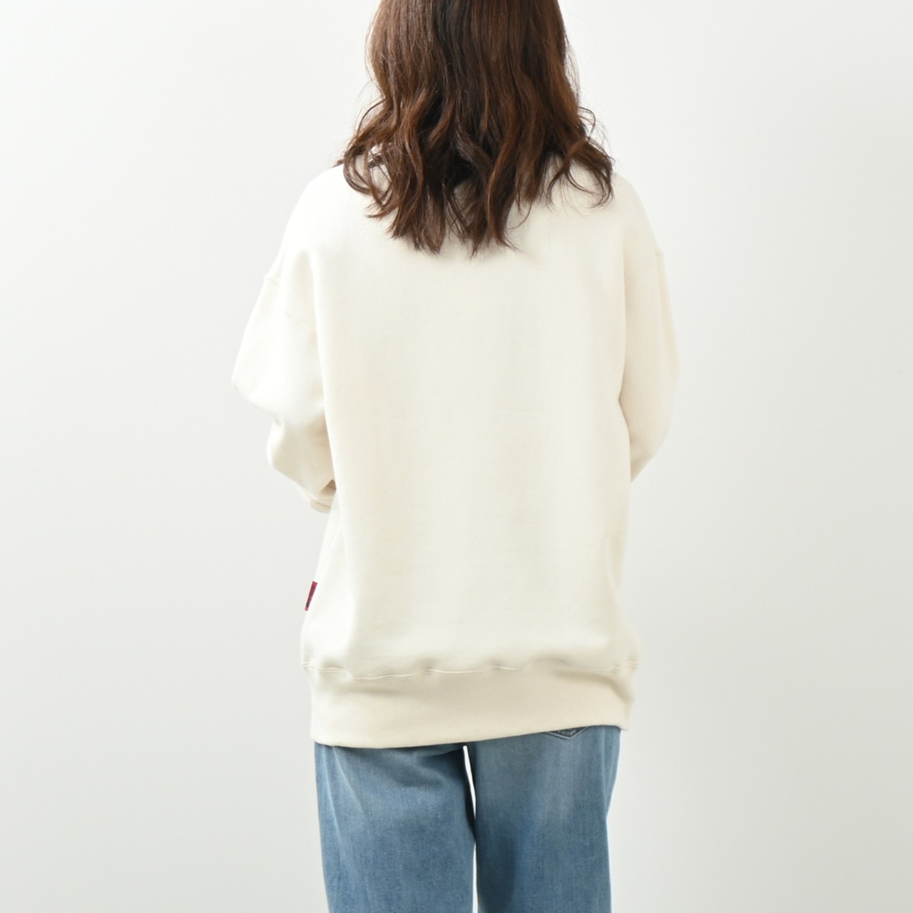 日本製チェーン刺繍トレーナー