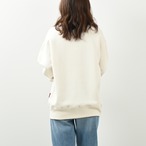 日本製チェーン刺繍トレーナー