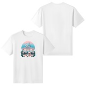 Women's Cotton Front & Back Printing T Shirt Retro 4610