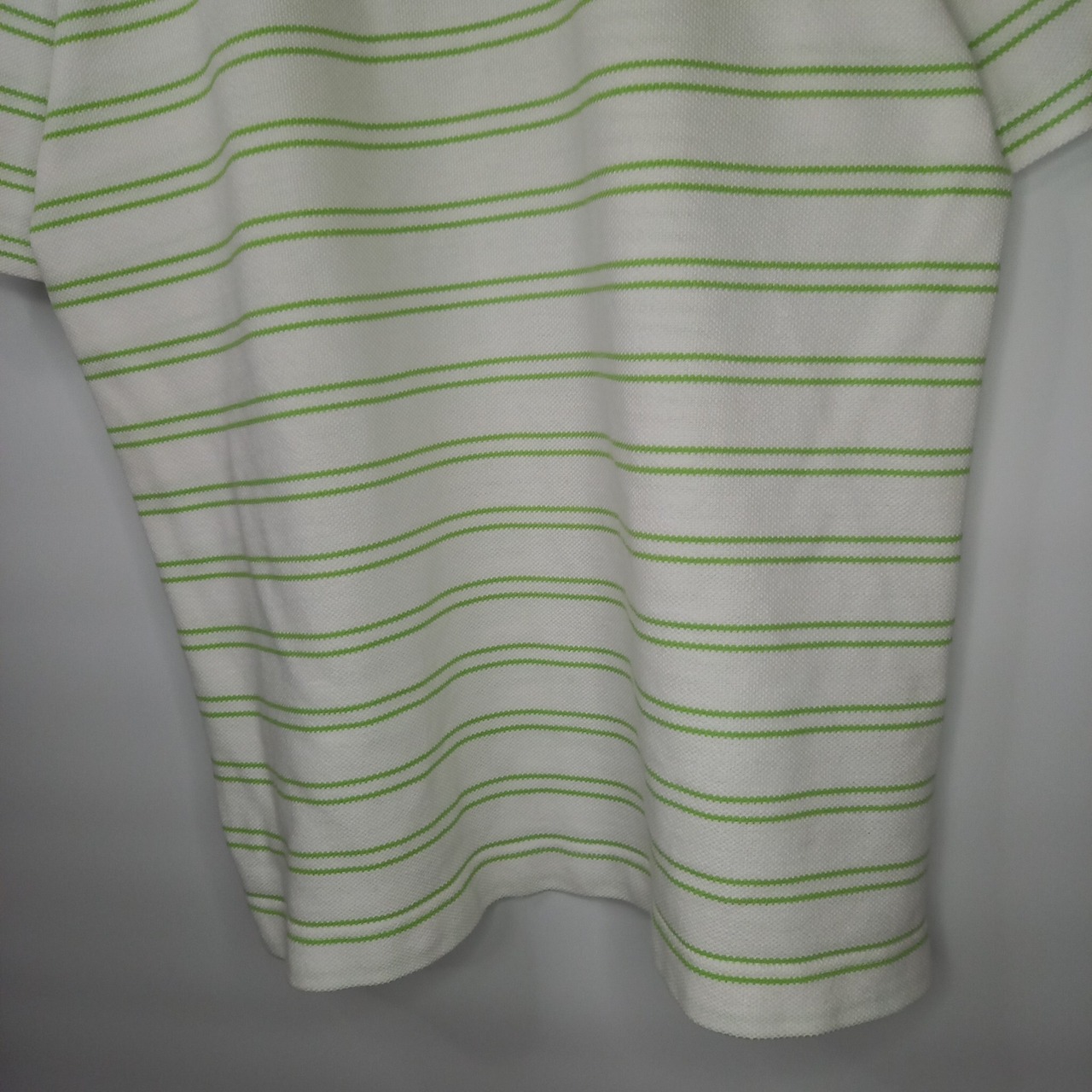 デサント製　CUTTER&BUCK　ハーフジップ　半袖　刺繍カットソー　Tシャツ