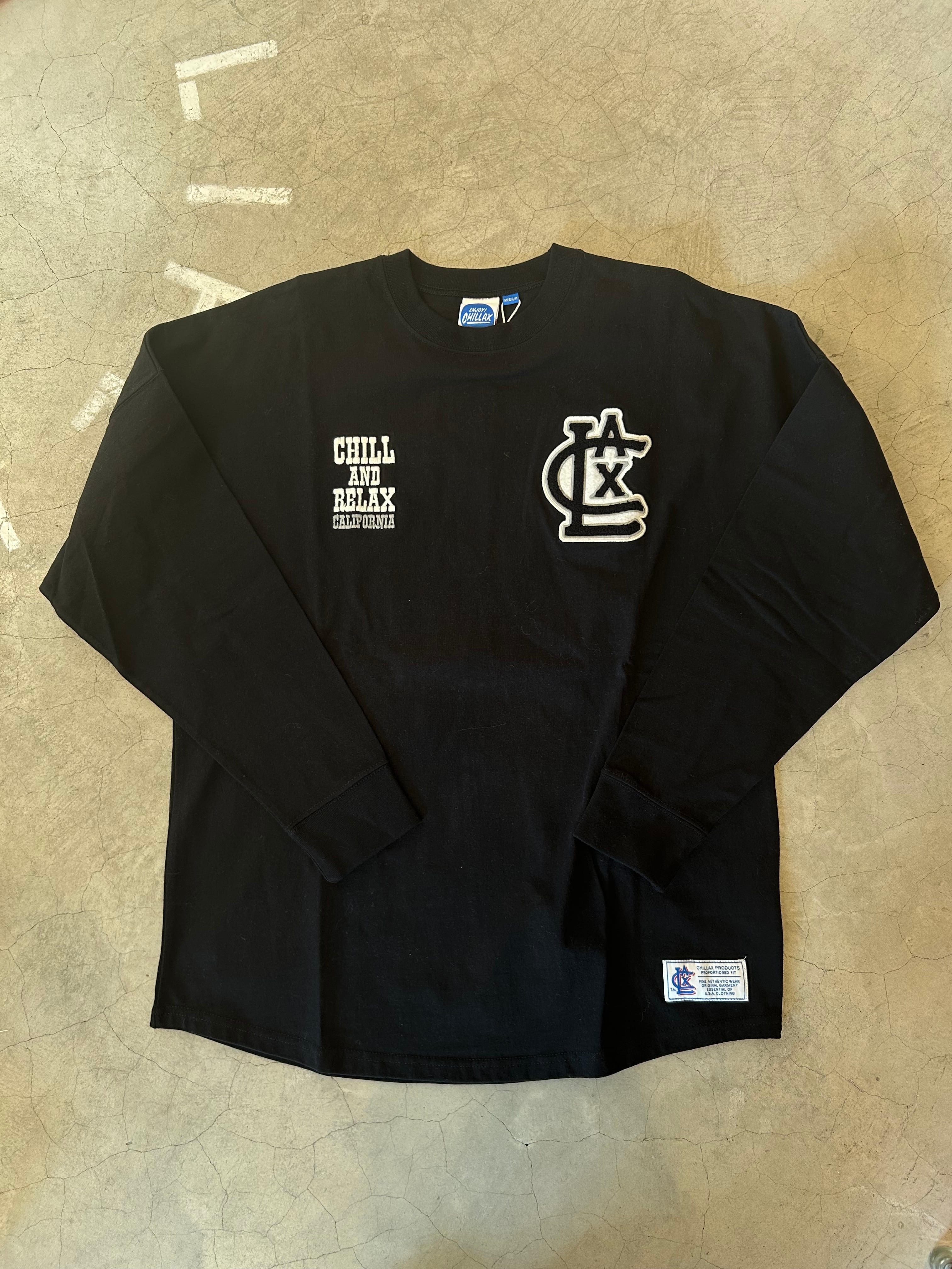 CHILLAX チラックスロゴワッペンロンT ￥5,400(￥5,940)