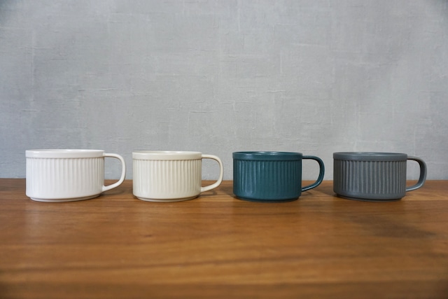 Laid back ceramics - コーヒーカップ (浅型) -