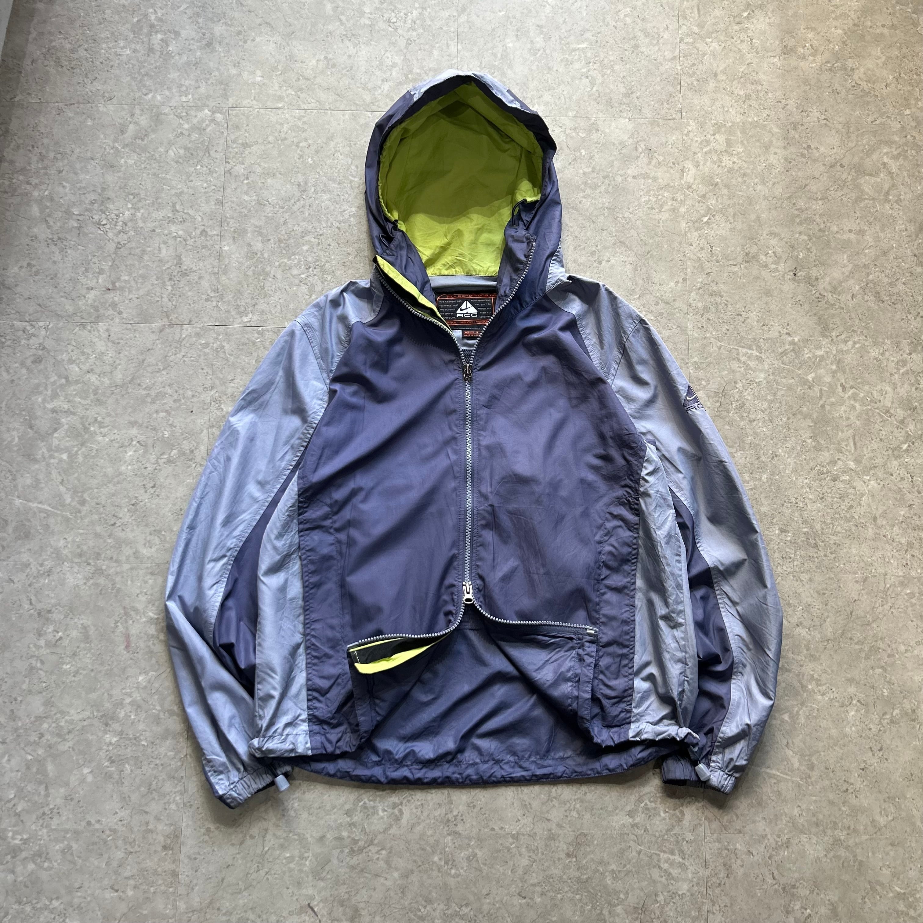 packable‼︎ NIKE ACG double zip nylon hoodie【仙台店】 | What'z up