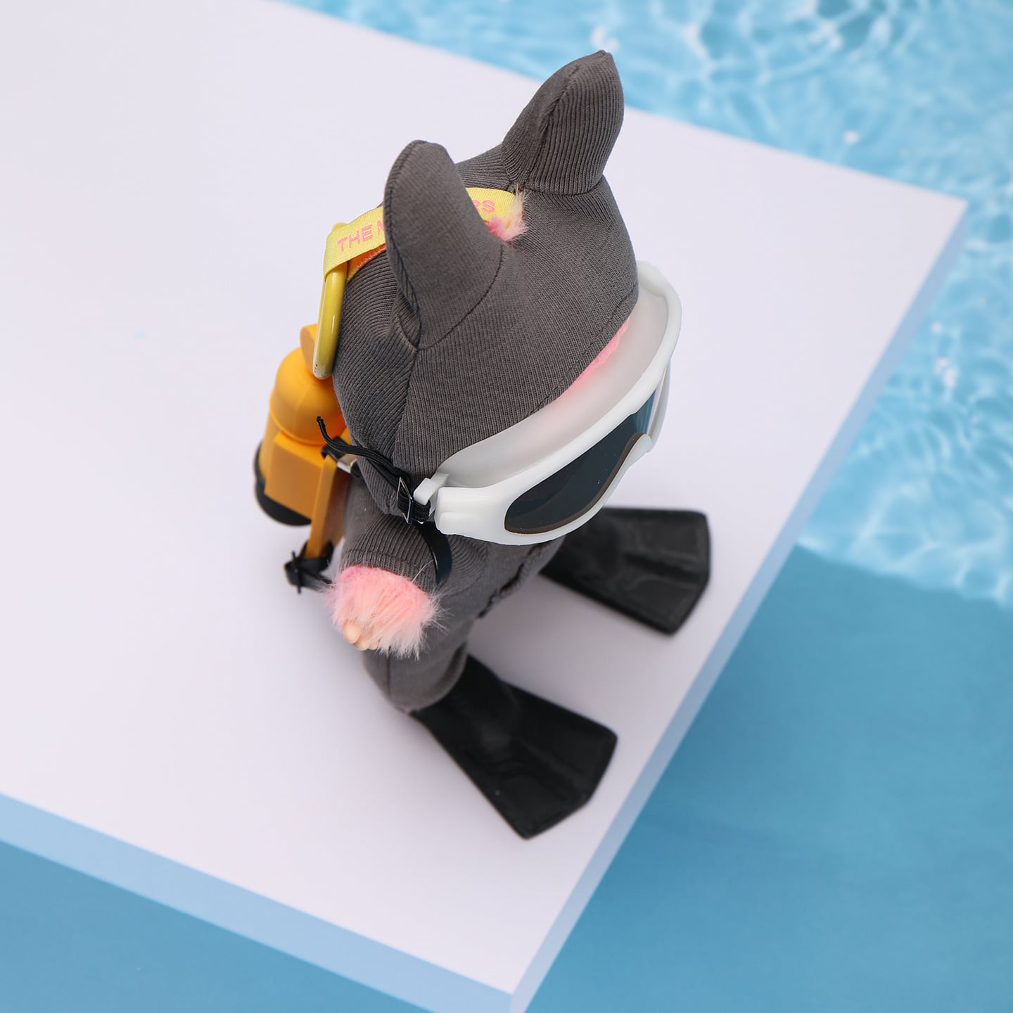 Labubu 1-3代対応 ダイビングスポーツ 水着＋メガネ＋チャーム＋靴