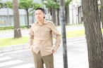 70s (1970) French Army Officer Shirt
