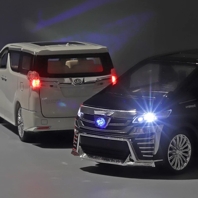 1/24 トヨタ TOYOTA ヴェルファイア VELLFIRE 高級ミニバン 黒