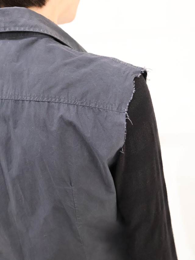 【2003ss/ RAF SIMONS】no sleeve shirt top