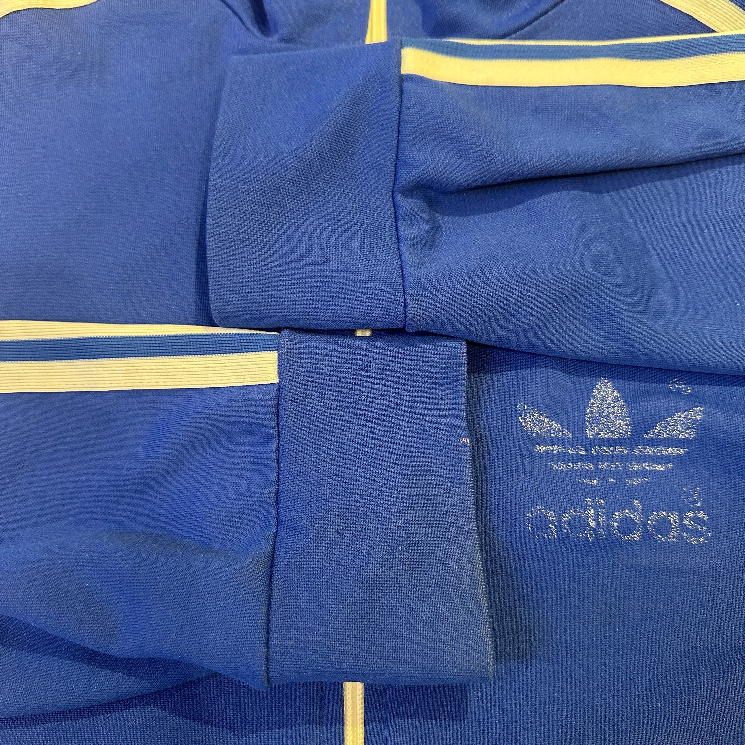 1980'S ADIDAS F/Z TRACK JACKET BLUE BRAZIL | safarionline