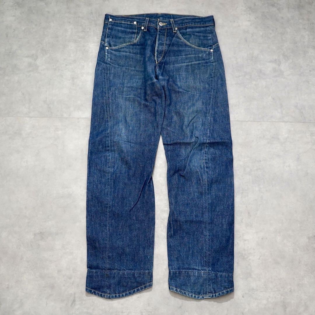 リーバイス エンジニアード ジーンズ W32 00s 青 古着 15901