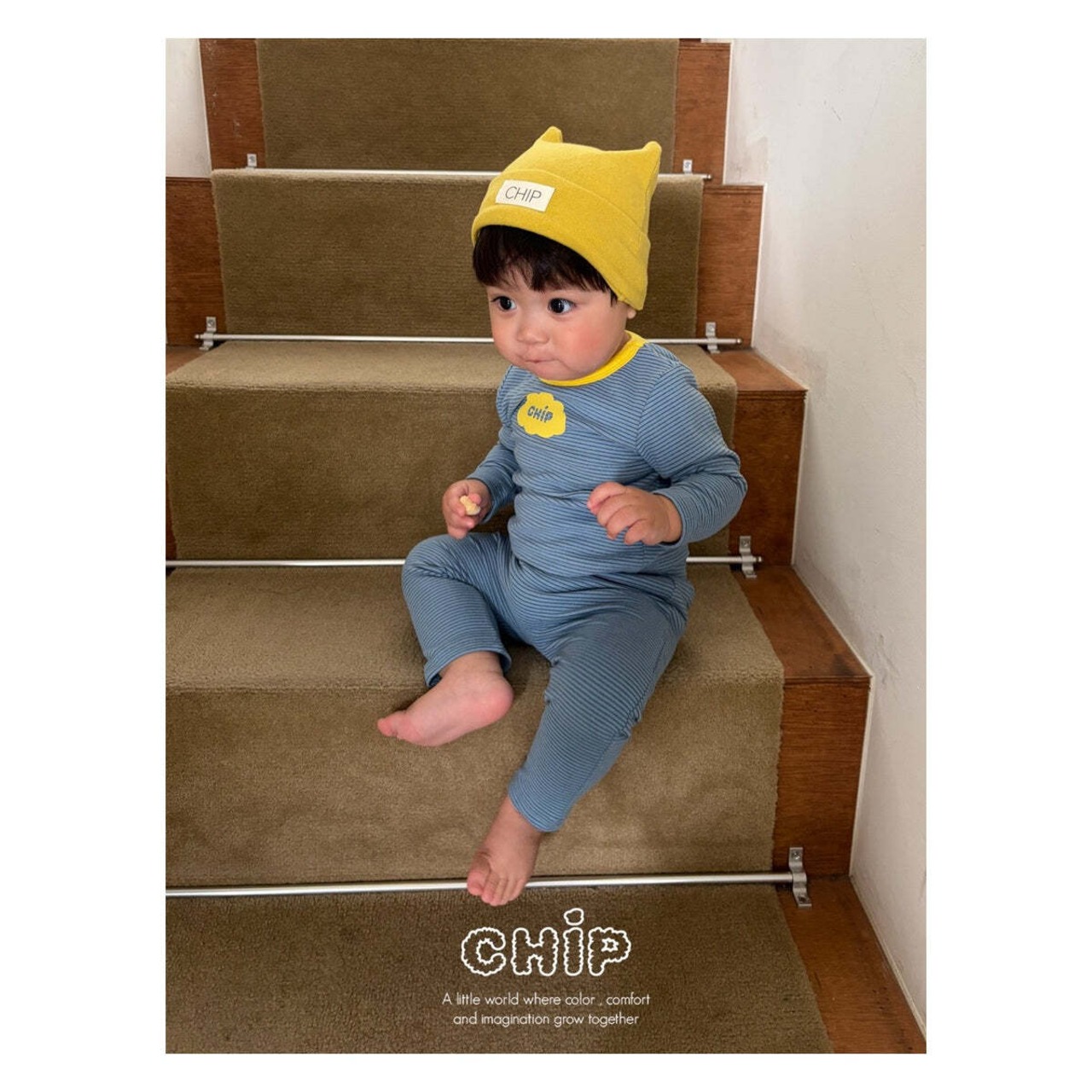 【取寄】CHIP にゃんにゃんボンネット FREE｜冬服｜韓国子供服