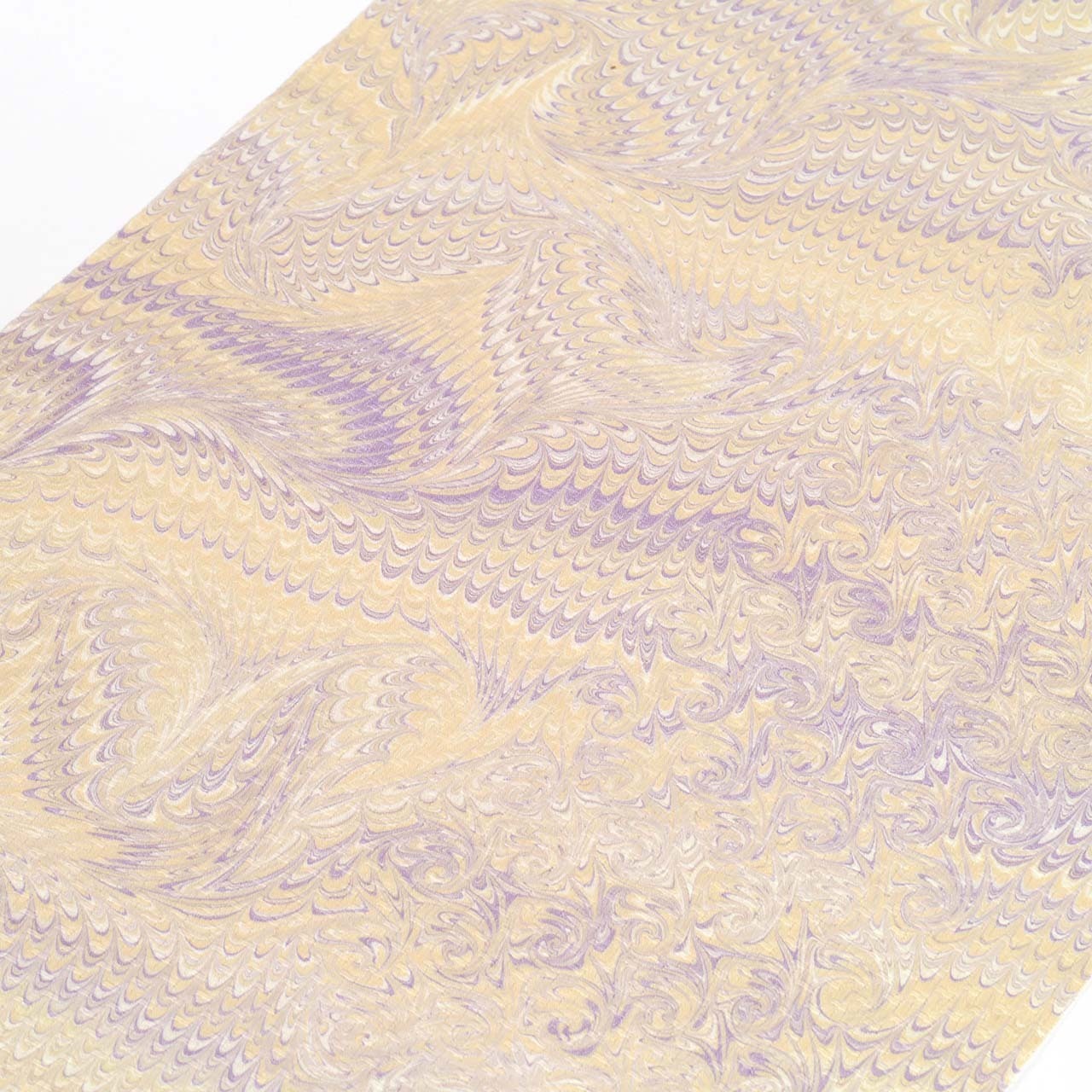 suminagashi リバーシブル半巾帯 〈flower shower〉