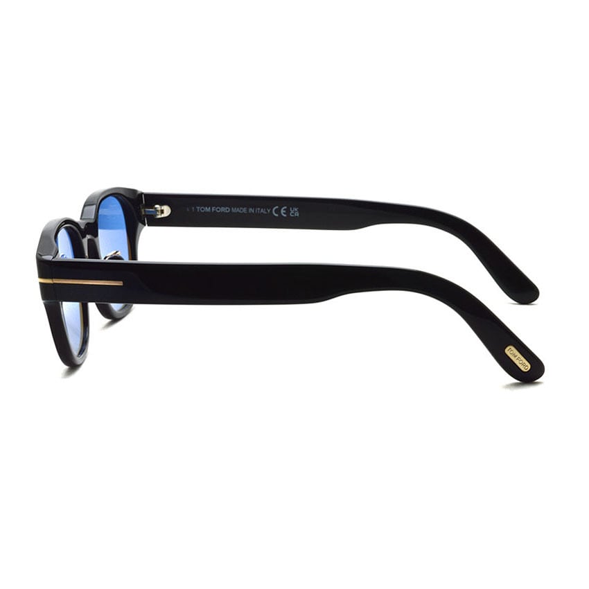 TOM FORD / TF1041-D ECO / 01V ブラック - ライトブルーレンズ