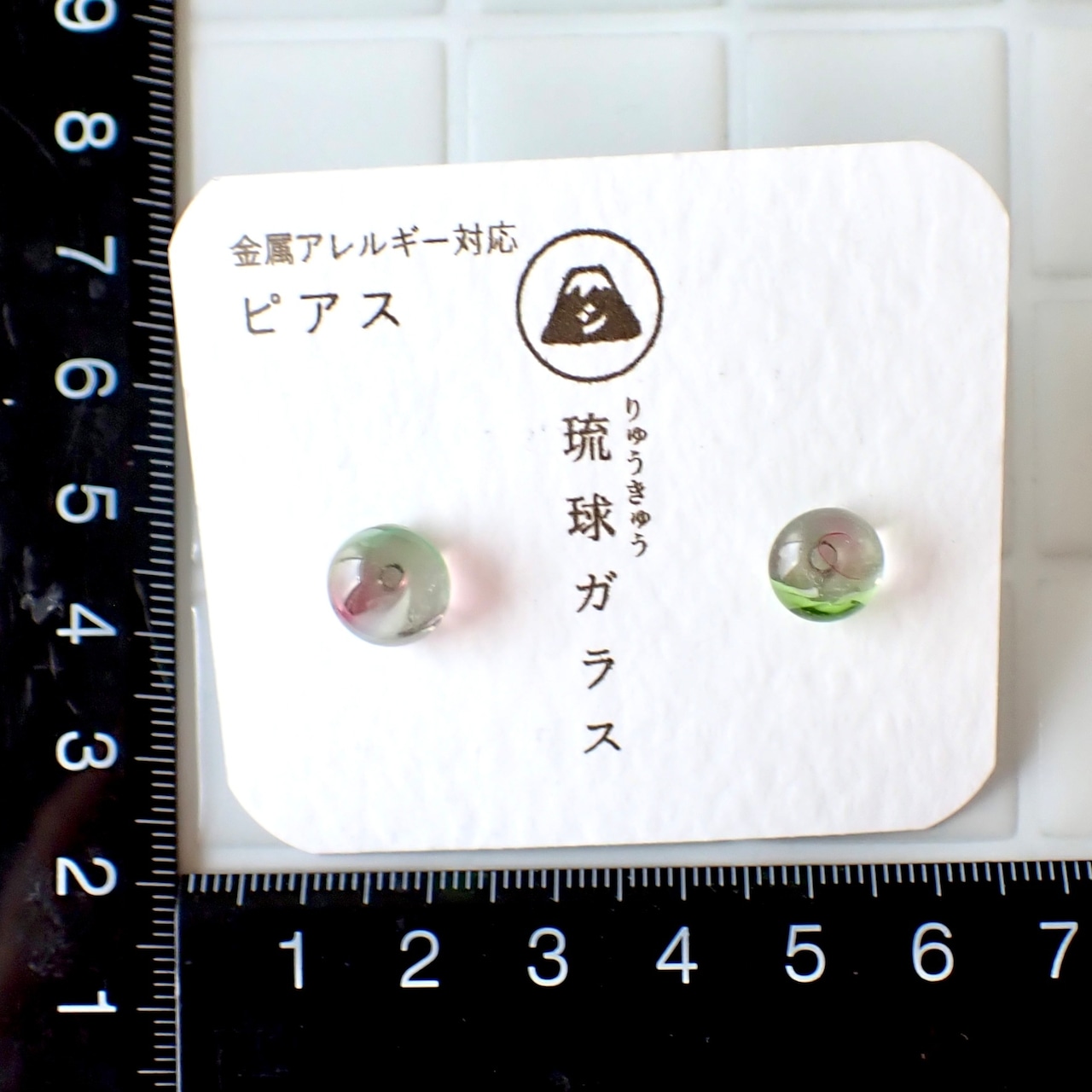 ピアス / 琉球ガラス