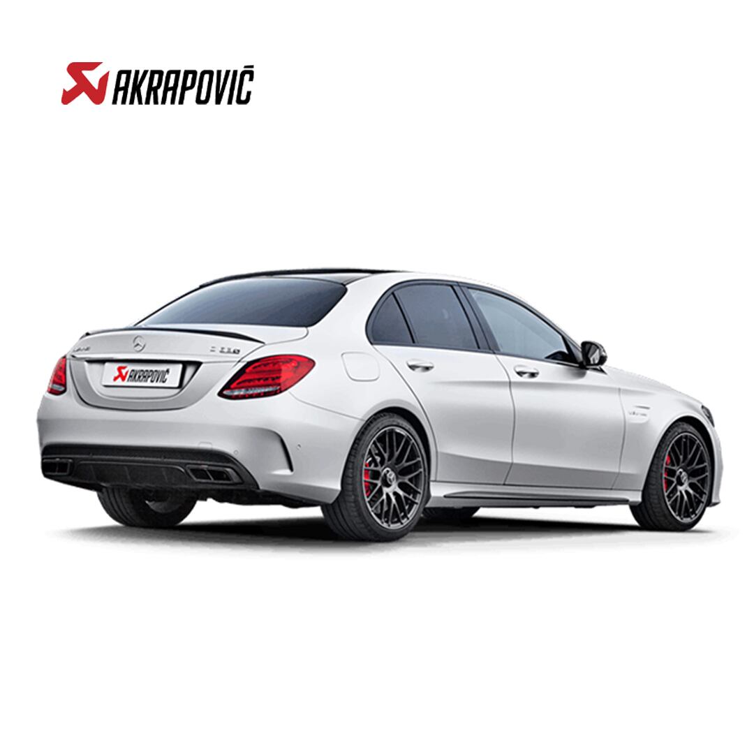 AKRAPOVIC MERCEDES-BENZ / メルセデスベンツ AMG C63 Sedan (W205) 2015- Evolution Link Pipe Set (Titanium)