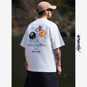 Billiards club back print tee 1413