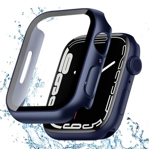 【人気】TEMEDO 対応 Apple Watch ケース Series SE3/SE2/SE/6/5/4 40mm Apple Watch カバー 防水 全面保護 二重構造 アップルウォッチ カバー 高耐久 高透過率 装着簡? アップルウォッチ ケース PC素材 ガラスフィルム 一体型 ブルー