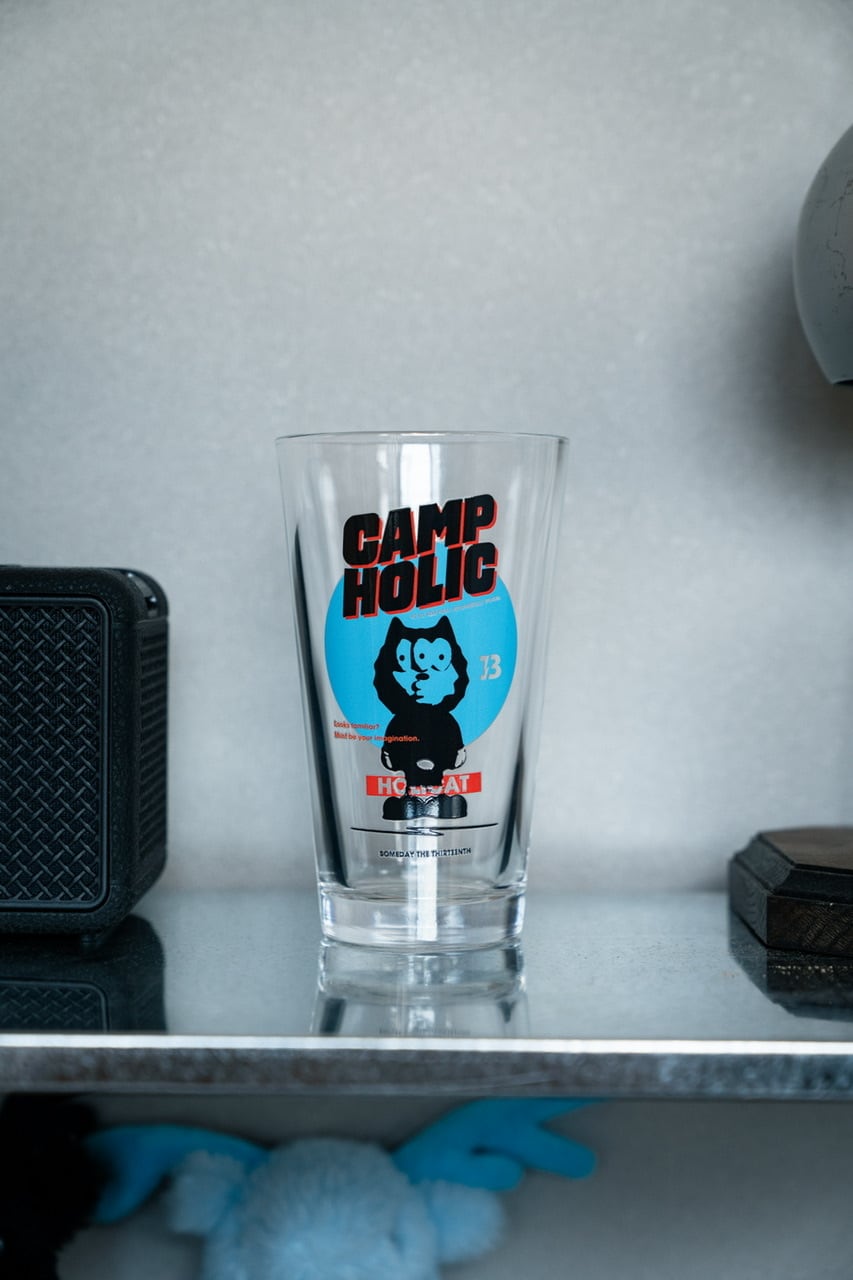 pint glass HOLINUTS color | SOMEDAY THE THIRTEENTH