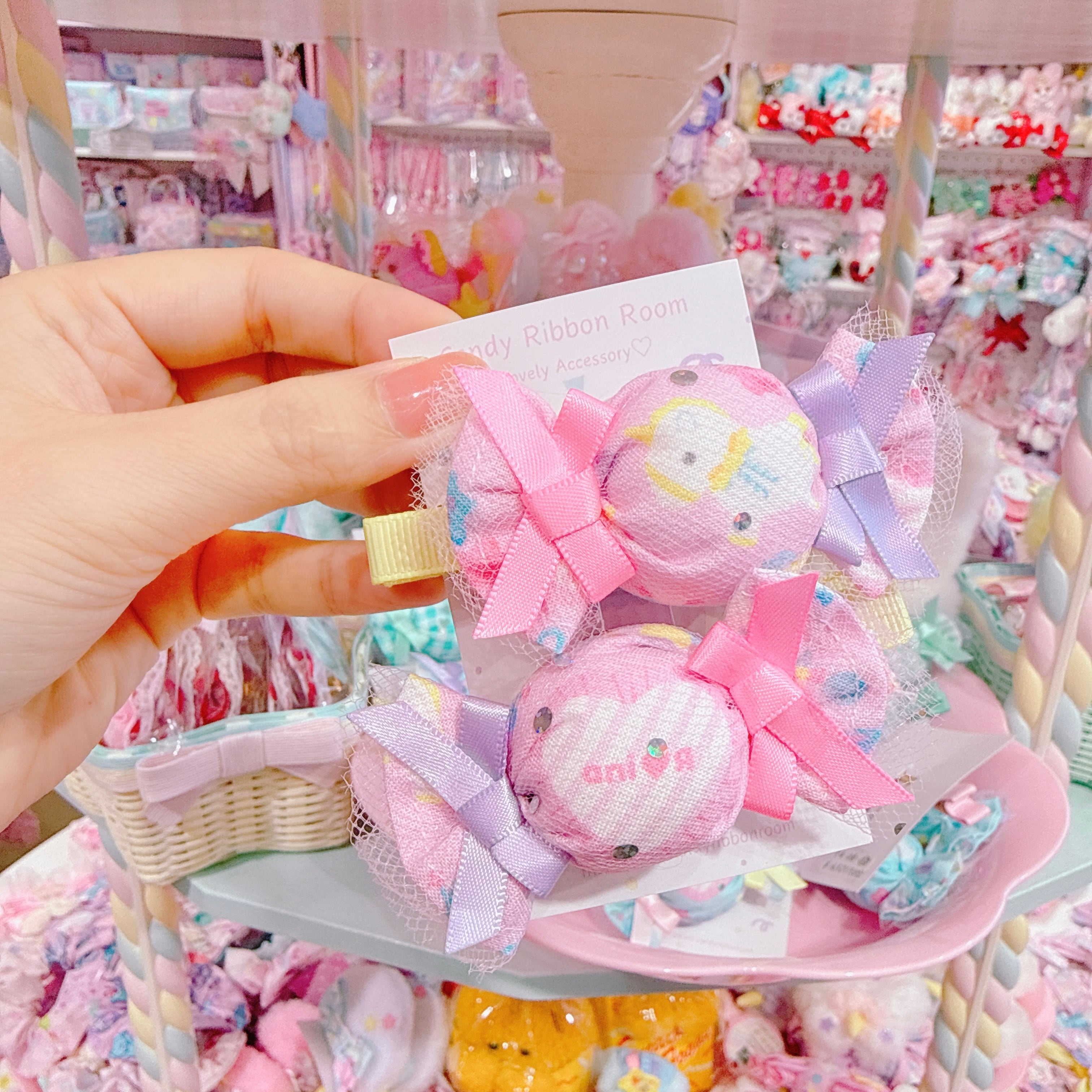 【F4】108-19ツインヘアクリップ