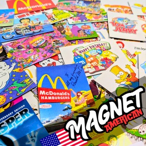 送料無料!【 American Magnet / マグネット 】McDonald's / マクドナルド 〚アメリカン雑貨 アメトイ〛