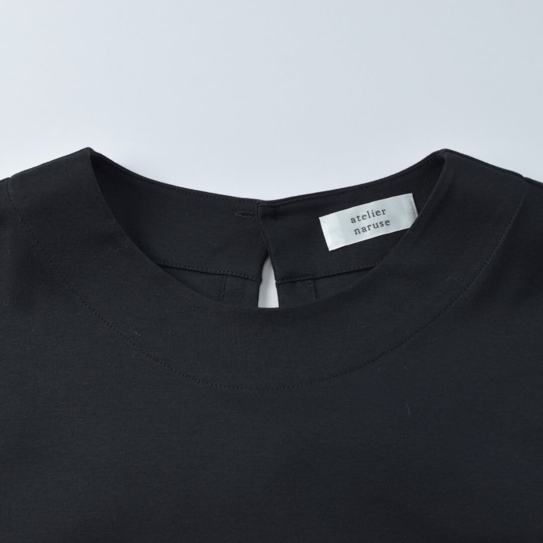 atelier naruse アトリエナルセ コットンカットソーコクーンワンピース