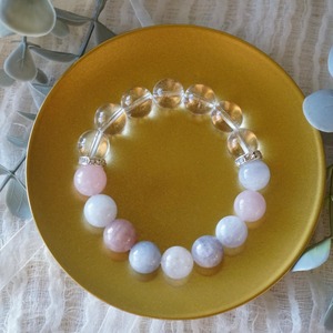 源の私と繋がる♡ 宇宙とワタシのブレスレット【ローズクォーツ】