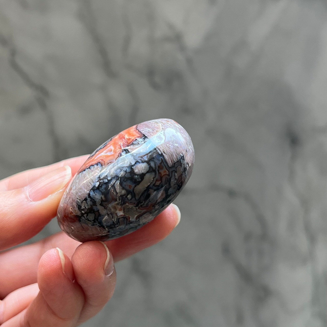 ジャスパーアゲートパーム*0515*天然石インテリア*置き物