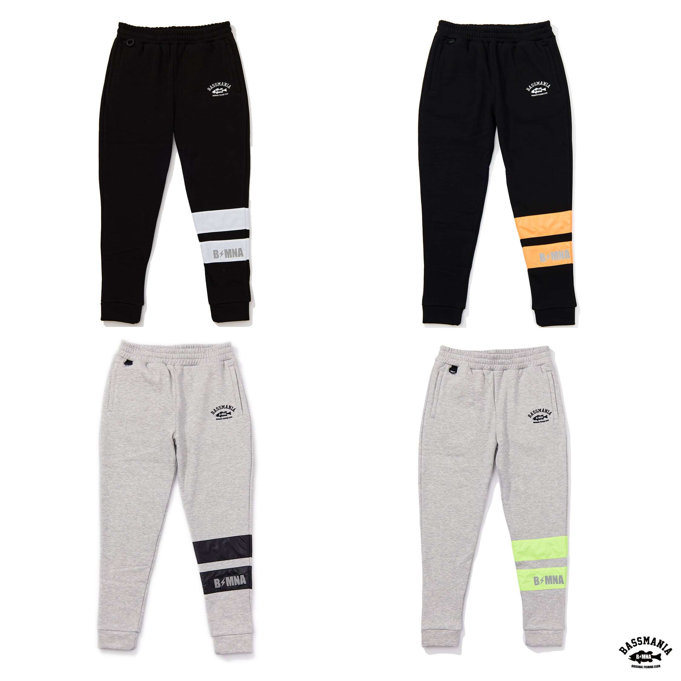 ライン切り替えスウェットジョガーパンツ [GRY/BLK] [限定生産