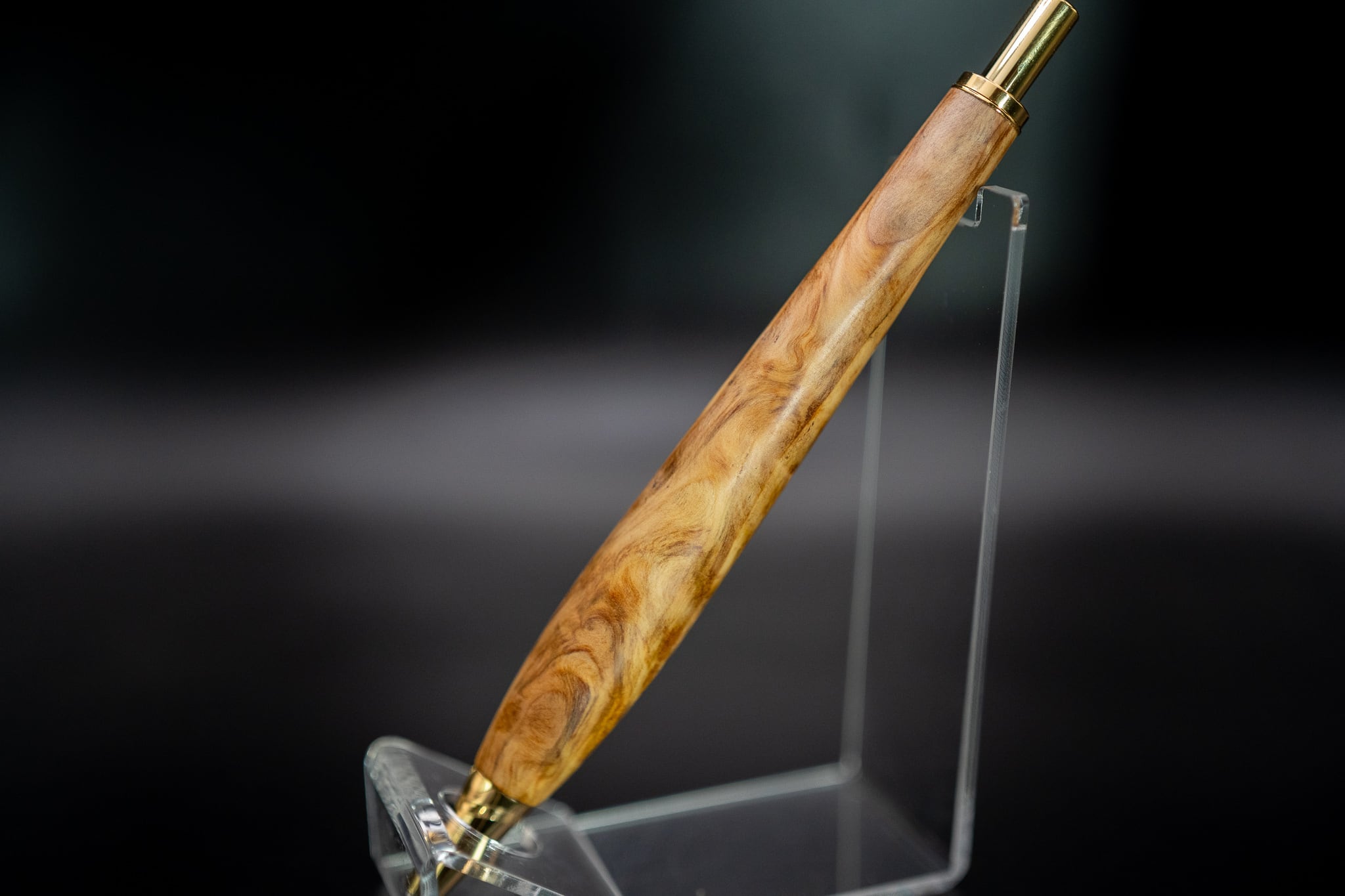 日本が誇る銘木】杉 油杢 gold MP | 木軸ペン工房 金杢犀