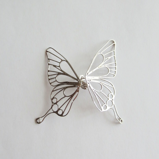 Butterfly(L) / 横着ピアス / SILVER