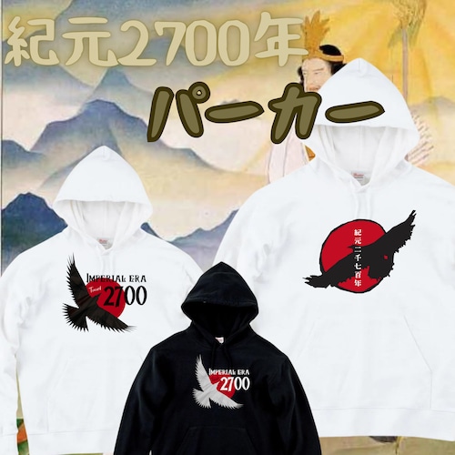 紀元2700年パーカー（裏パイル）