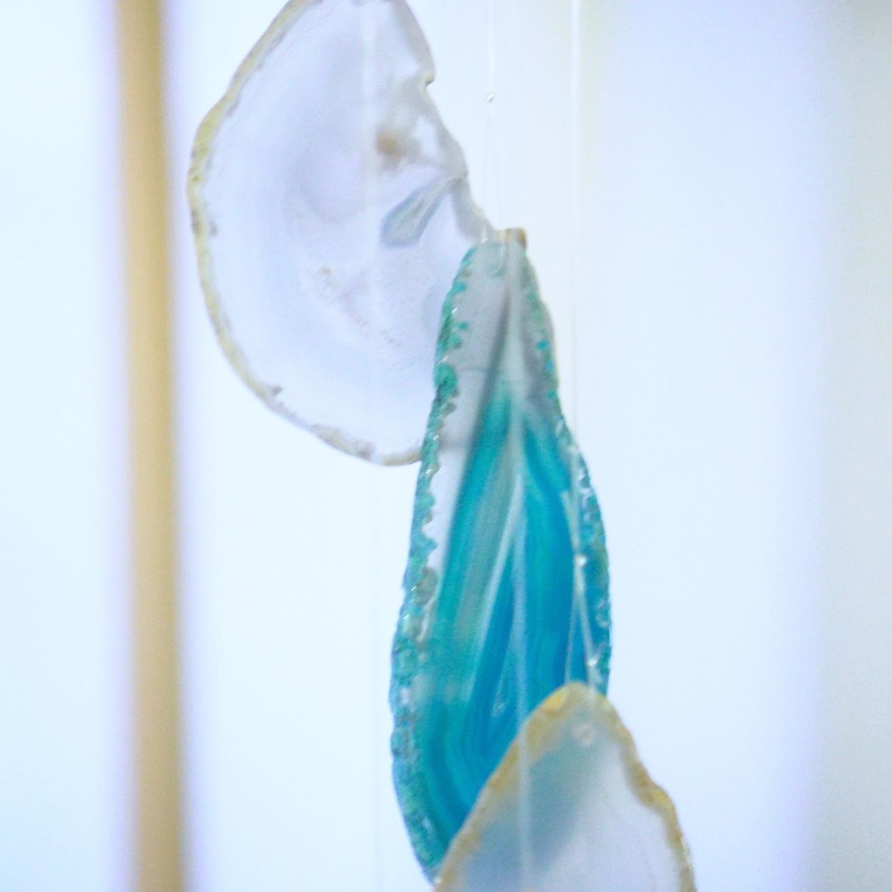 Sea Shallows 13 - アゲートヒーリングチャイム / Agate Sun Catcher Wind Chime 607