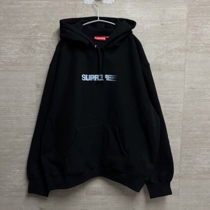 Supreme Motion Logo Hooded Sweatshirt 黒