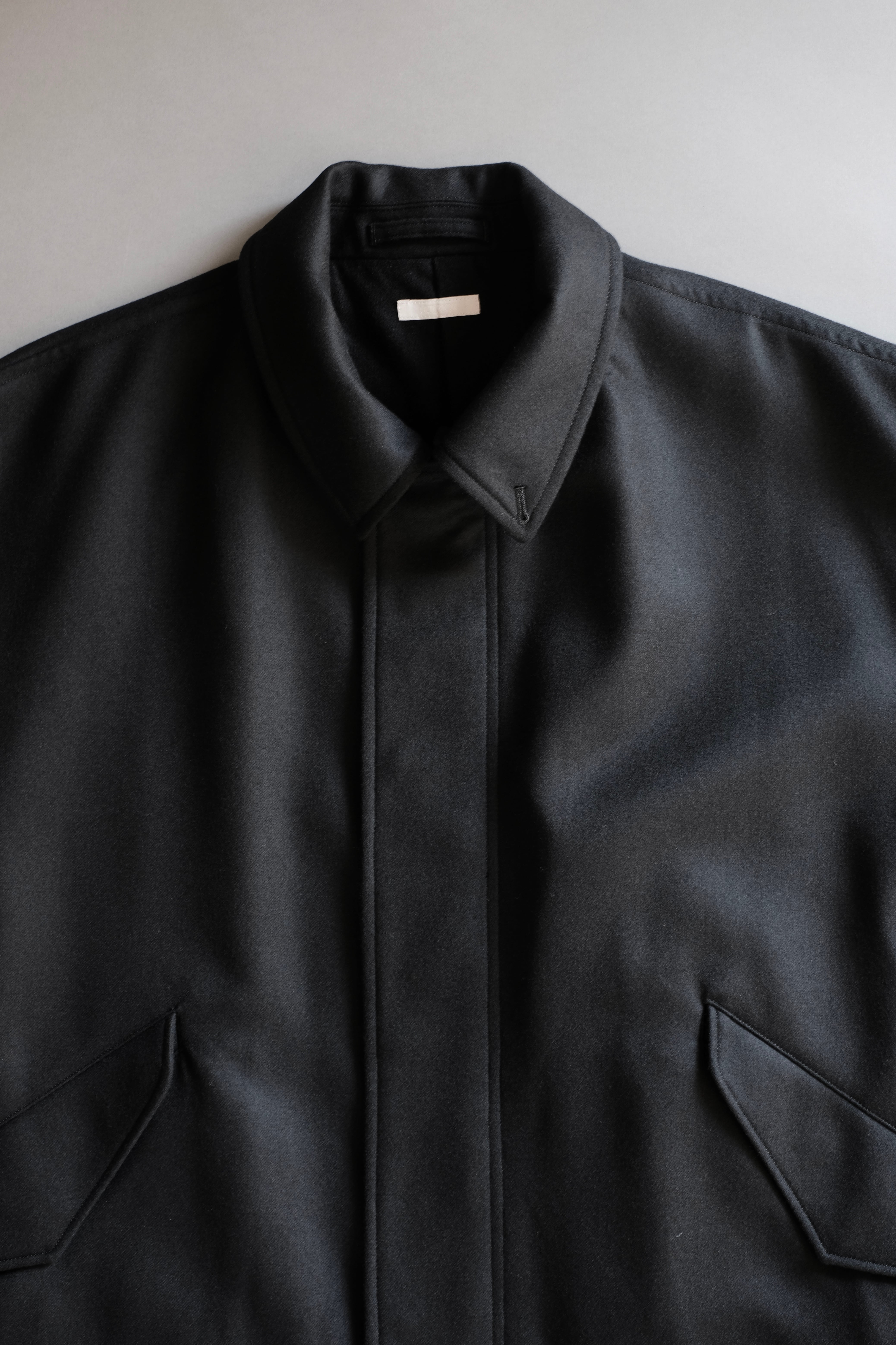 ULTERIOR / SUPER FINE LIGHT MELTON B/C FIELD COAT | LIVING