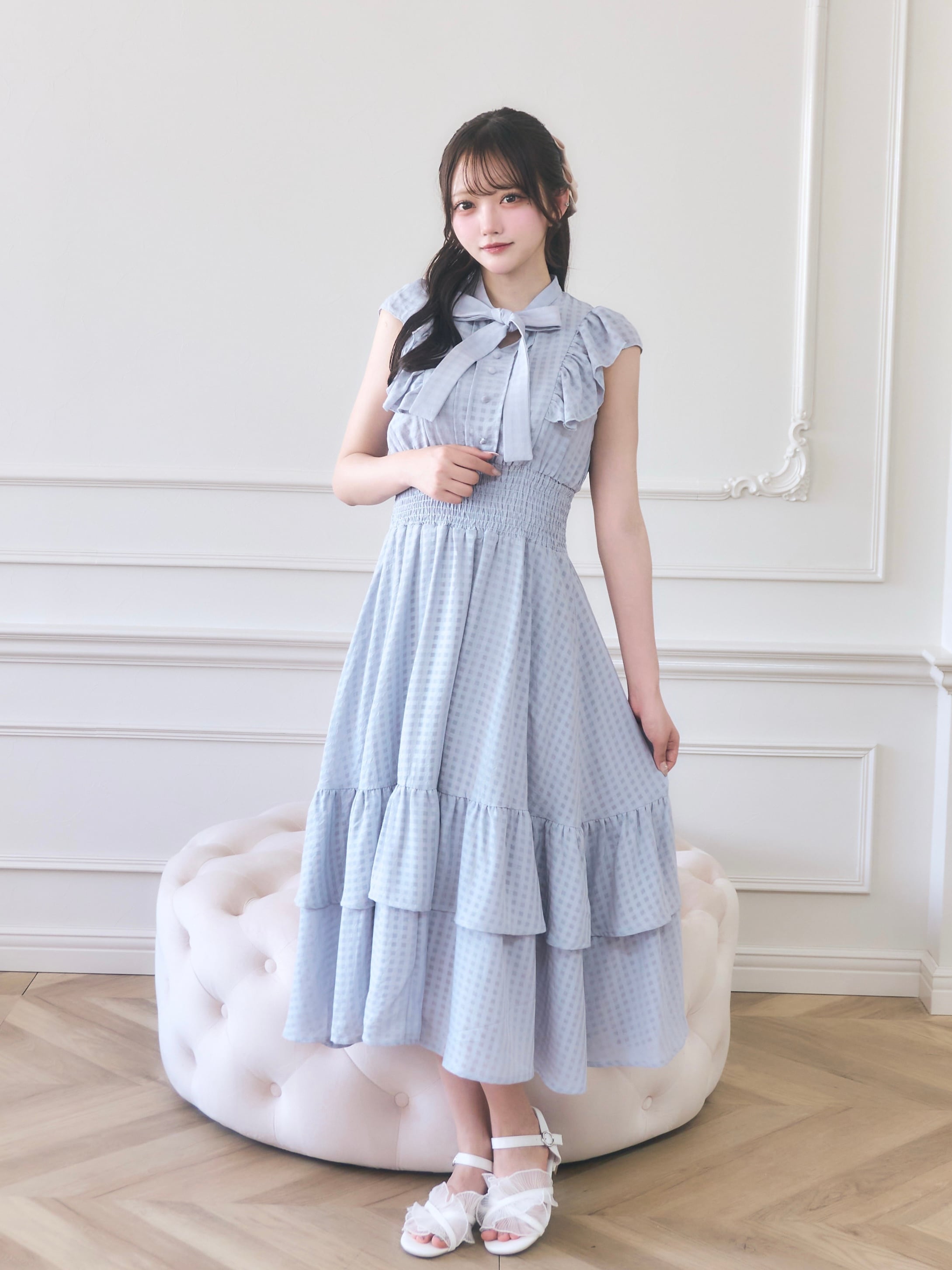 ましゅまろロングワンピース