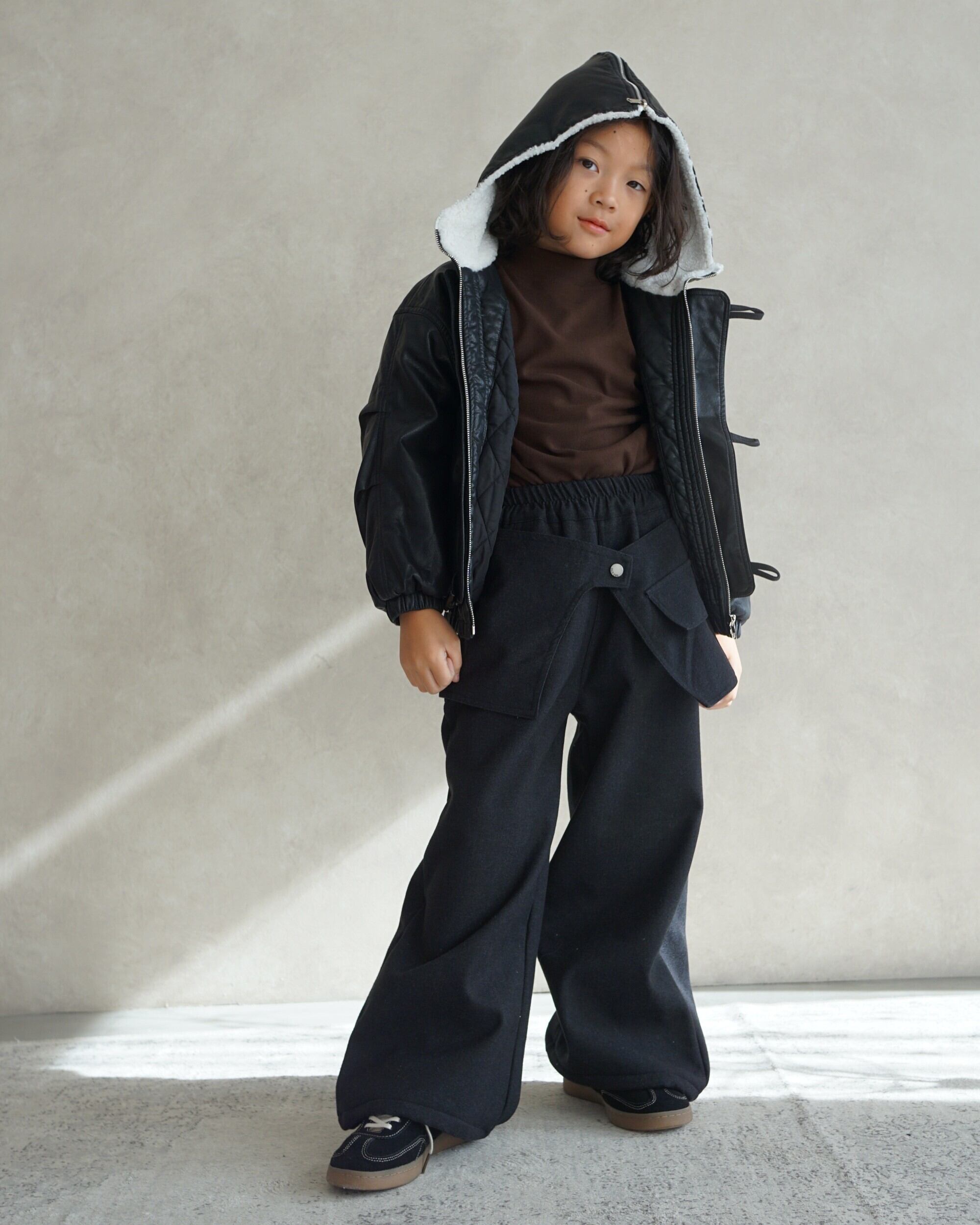 Wrap Layer Wide Pants