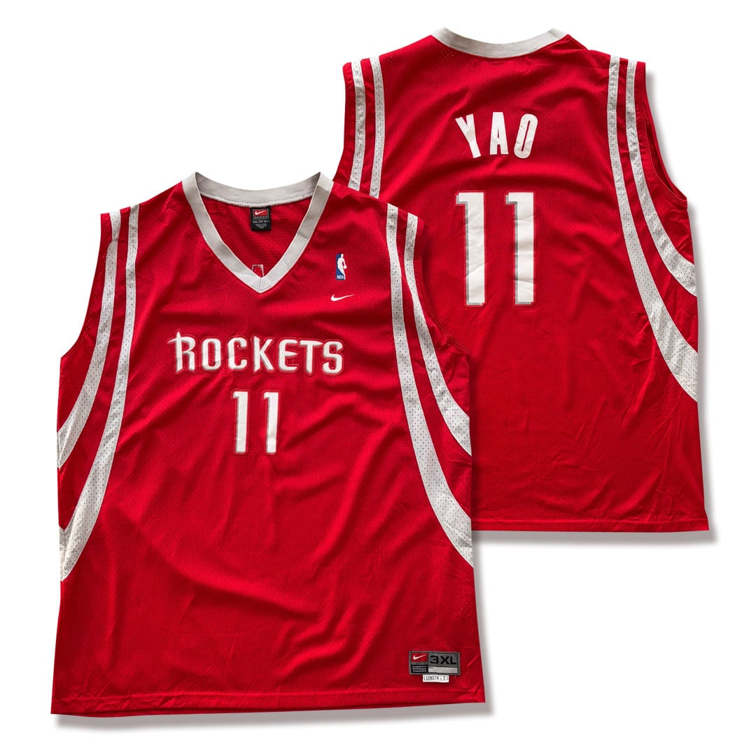 ヤオ・ミン(姚明) 【ヒューストン・ロケッツ】 ゲームシャツ NIKE | 【公式】am3:41 -NBA古着ショップ- ヤオ・ミン(姚明) 【ヒューストン・ロケッツ】 ゲームシャツ NIKE | 【公式】am3:41 -NBA古着ショップ-