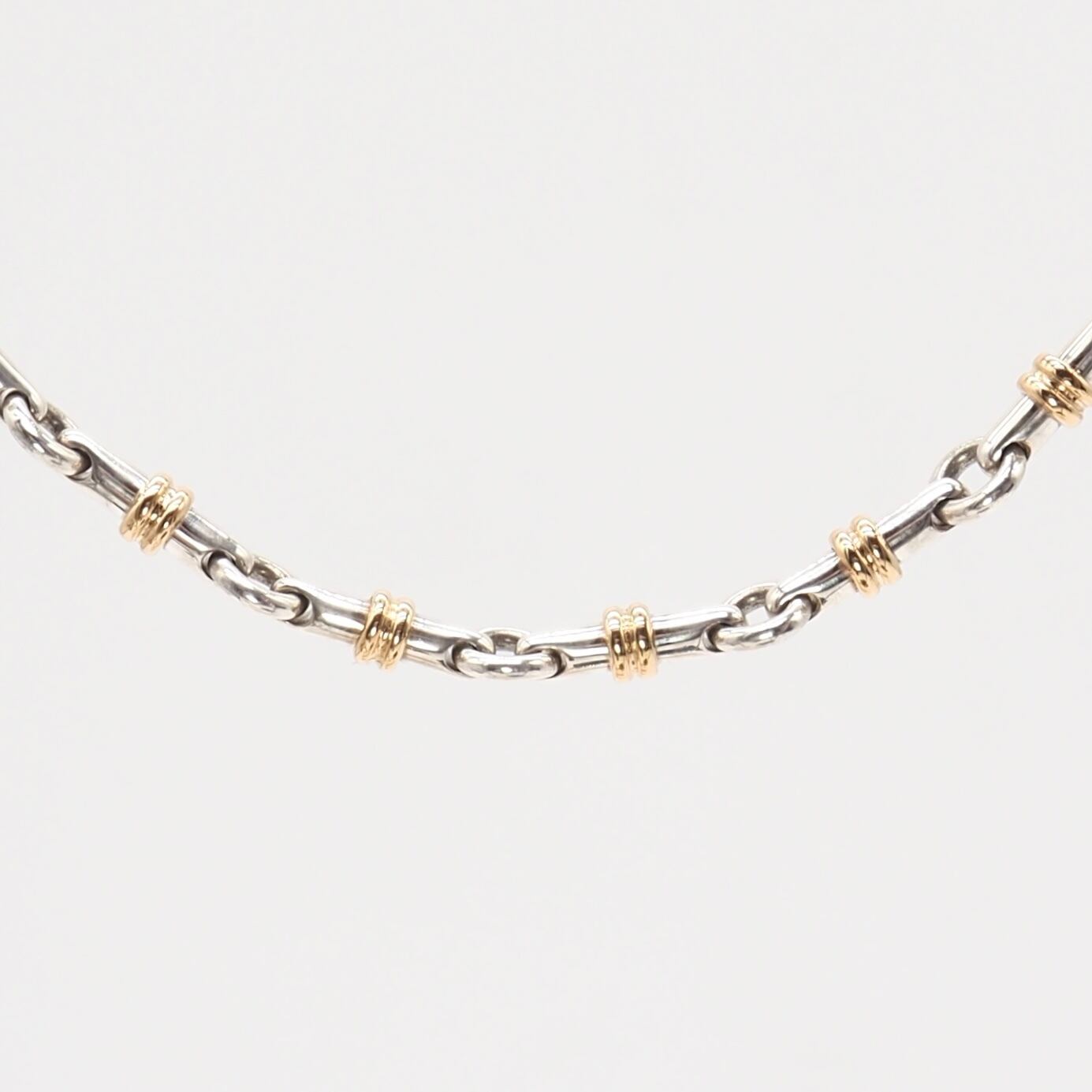 ティファニー TIFFANY ブライドルリンク ネックレス コンビ 希少