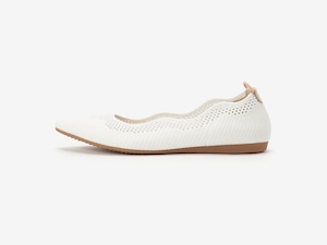 pointed-CROWNP MESH / WHITE