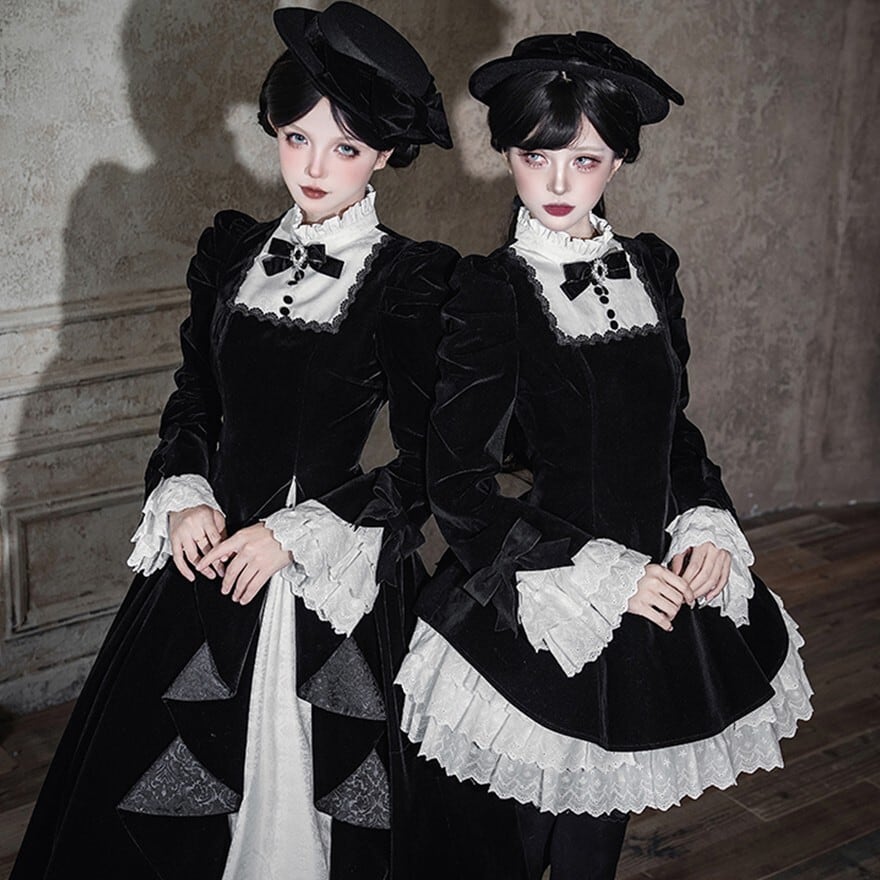 ゴシックロリィタ ロングドレス 5点セット 推し活・撮影会向け｜WithU