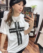 GODSIZE 2023 Made from Music CROSS TEE [WHITE]