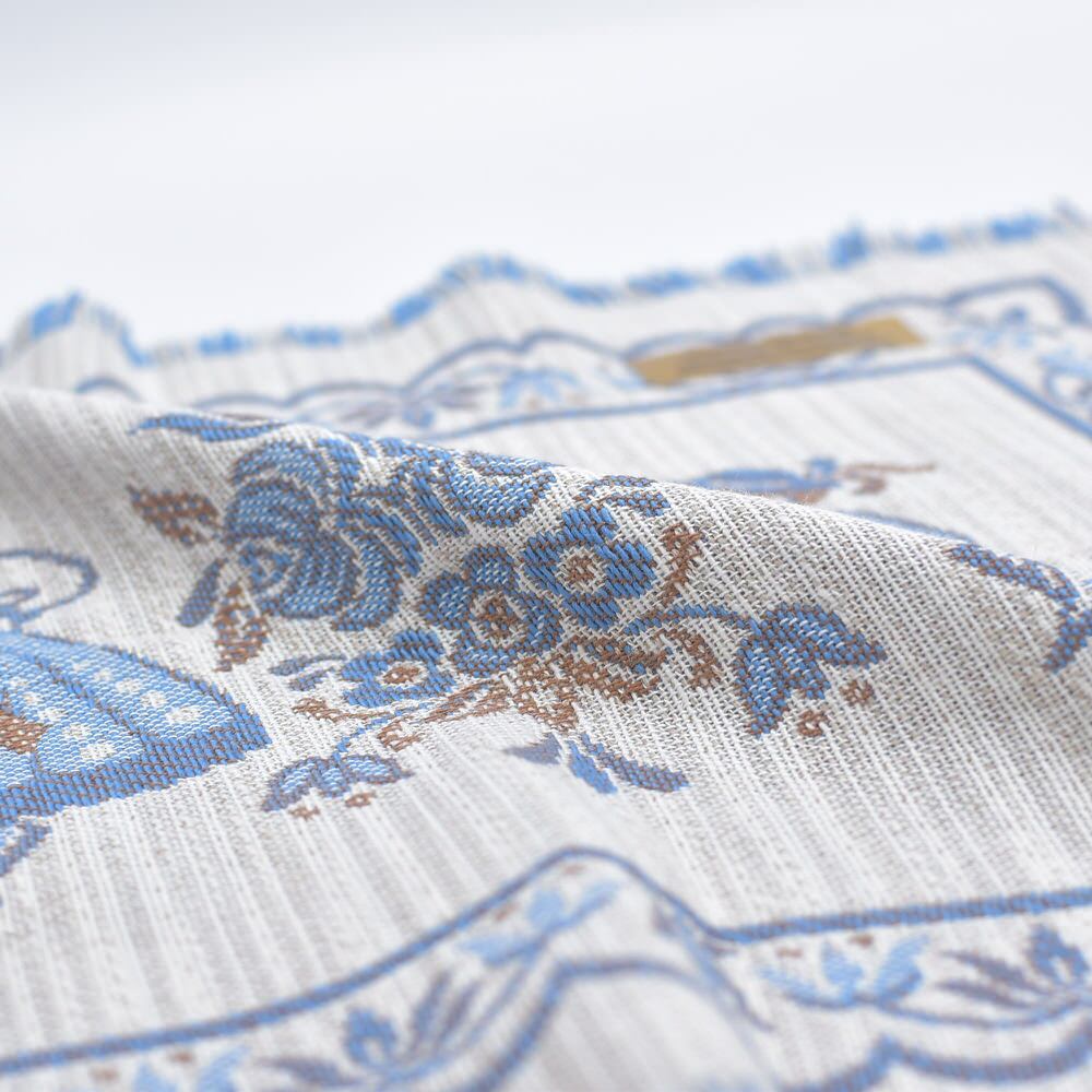 チロリアン マルチカバー オーストリア クロス 敷物 民族 生地