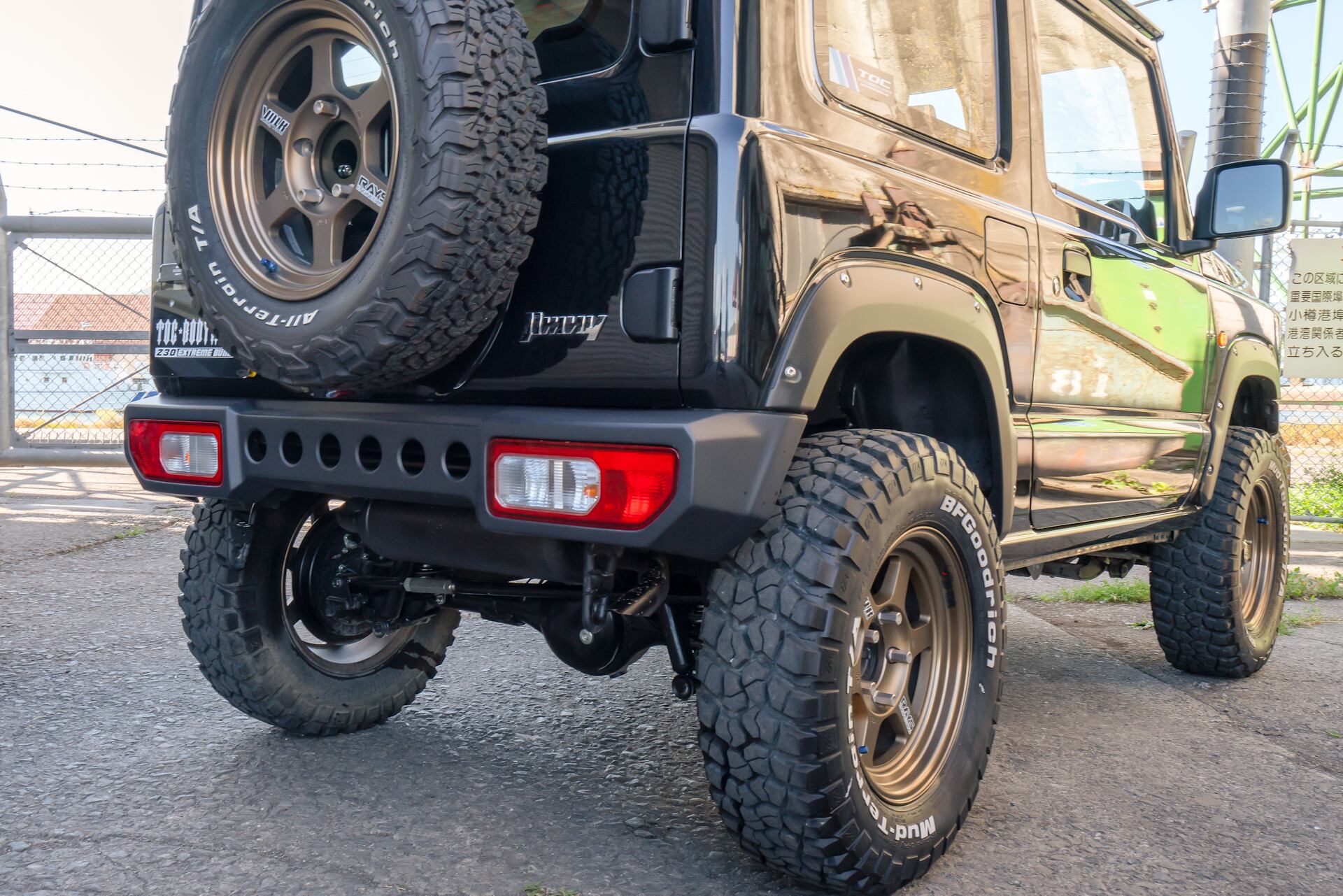 TOC BODY WORKS エクストリームバンパー2 ジャンク　フロントのみ JB64 ジムニー用 エクストリームバンパー1フロント エクストリーム
