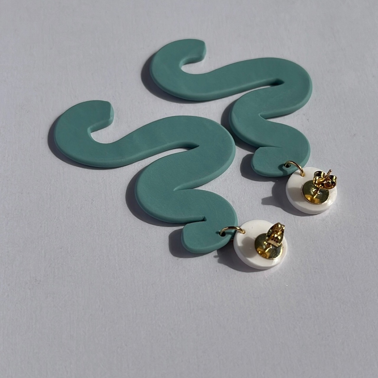 ポリマークレイピアス - 54