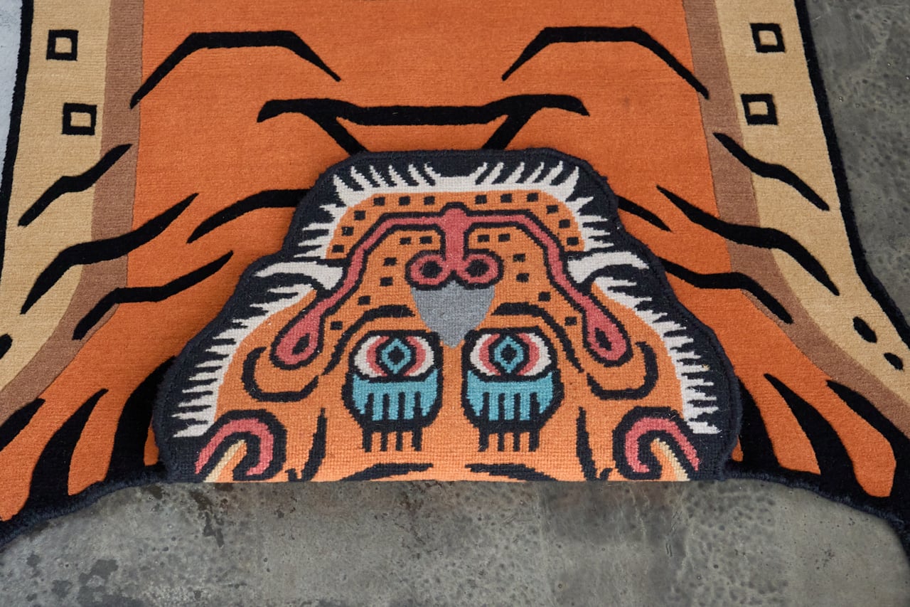 Tibetan Tiger Rug 《Lサイズ•ウール・オリジナル3・トラディショナル