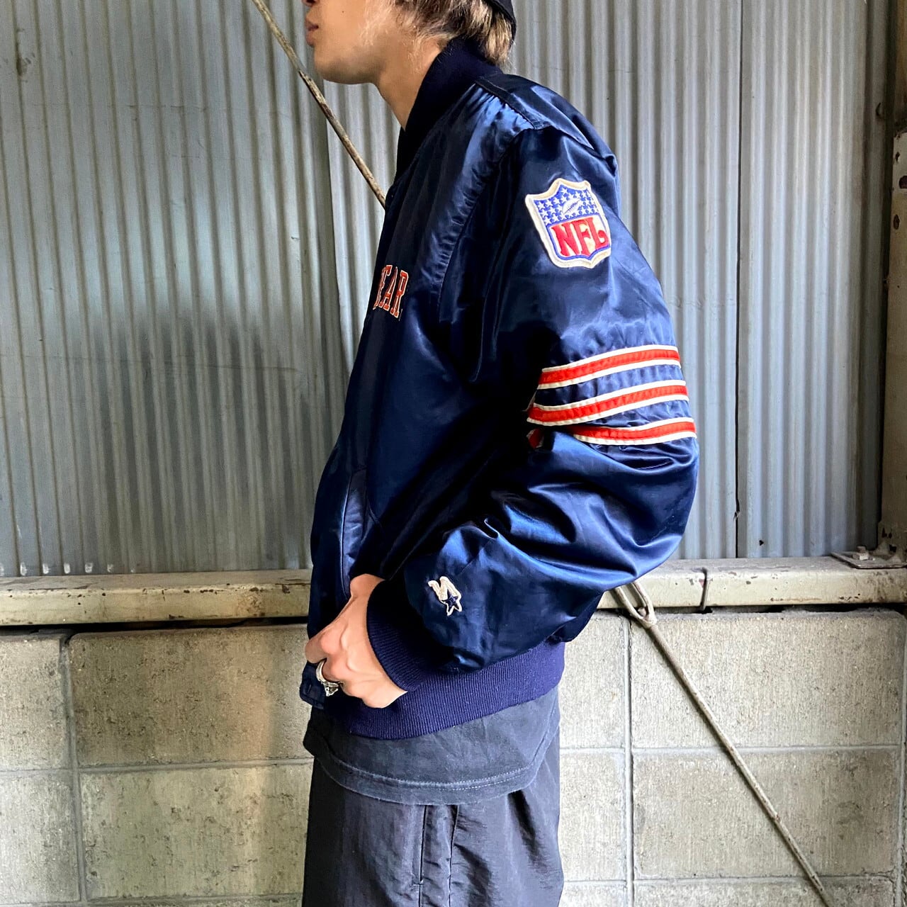 90年代 STARTER スターター PRO LINE NFL シカゴ・ベアーズ チームロゴ 