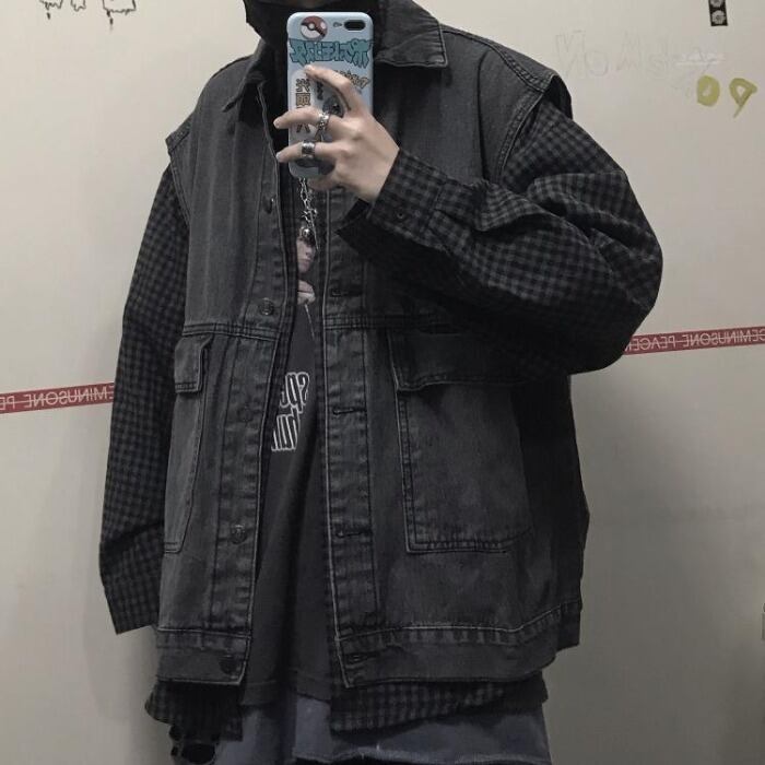 スプリングオータムルーズスタンダードノースリーブジャケット レディース レトロ 春物 秋物 ケッペル20810179956