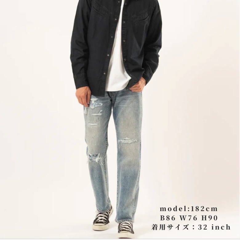 LEVIS リーバイス 501 オリジナルジーンズ ミディアムインディゴ