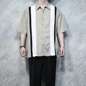 switching design rayon shirt